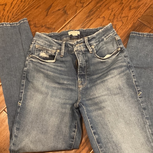 Good American Straight leg jeans with split bottom - Picture 5 of 5